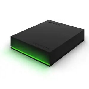 Seagate Xbox 5TB Black External USB Memory  Hard Drive with Green Accent